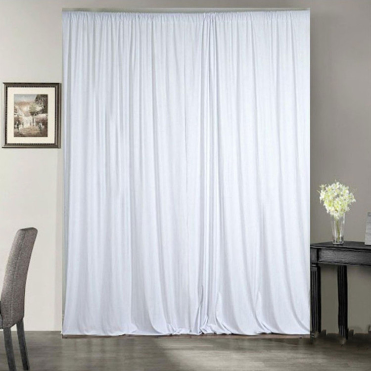 پرده آستر ساده مدل فلامنت سایز 100x275 سانتیمتر